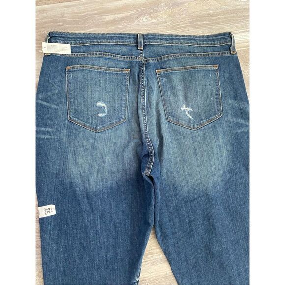 Arizona Hi-Rise Skinny Jeans Ankle Cropped Distressed Women’s Plus Size 23 - Picture 5 of 6